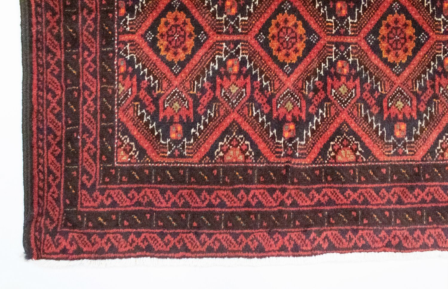 Belutsch Teppich 177 x 100 cm - rot