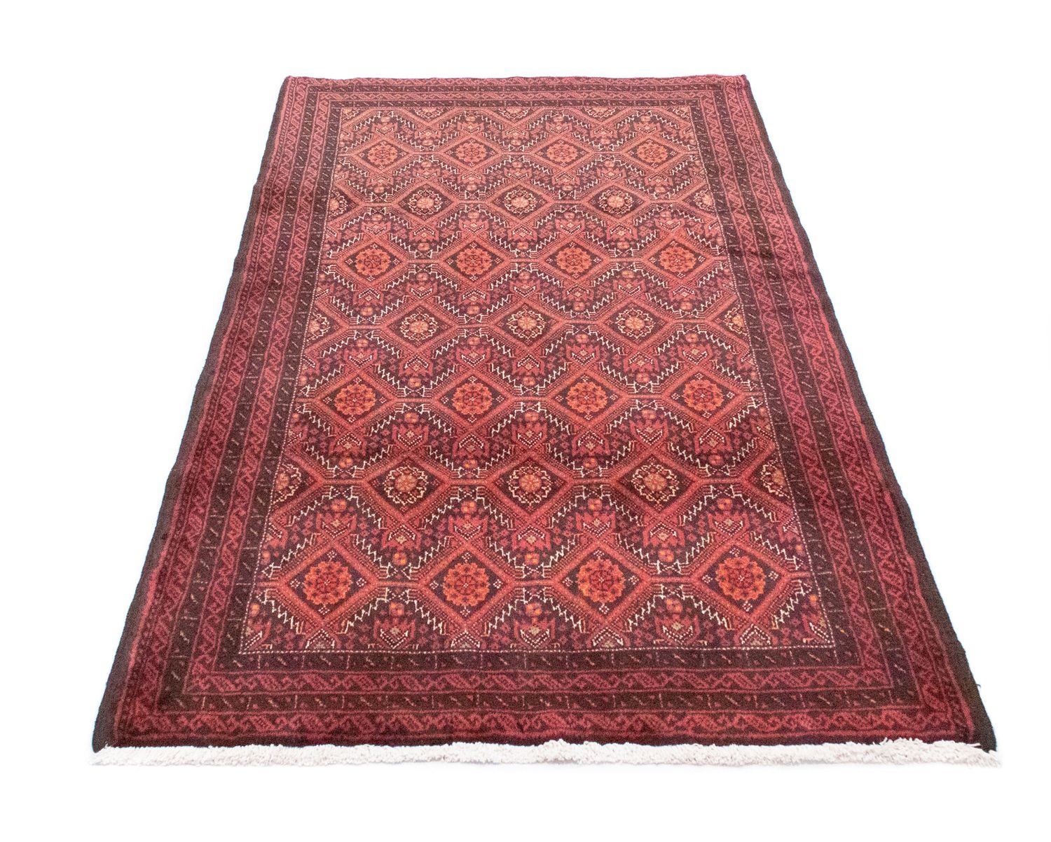 Belutsch Teppich 177 x 100 cm - rot