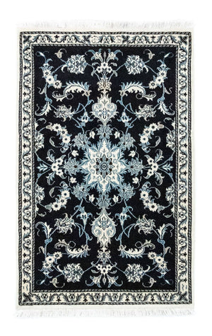 Perserteppich - Nain 136 x 90 cm - blau