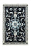 Perserteppich - Nain 136 x 90 cm - blau