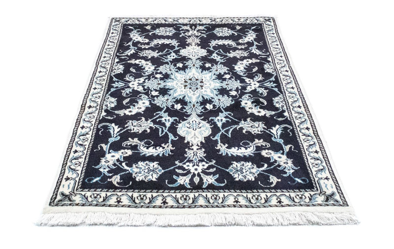 Perserteppich - Nain 136 x 90 cm - blau