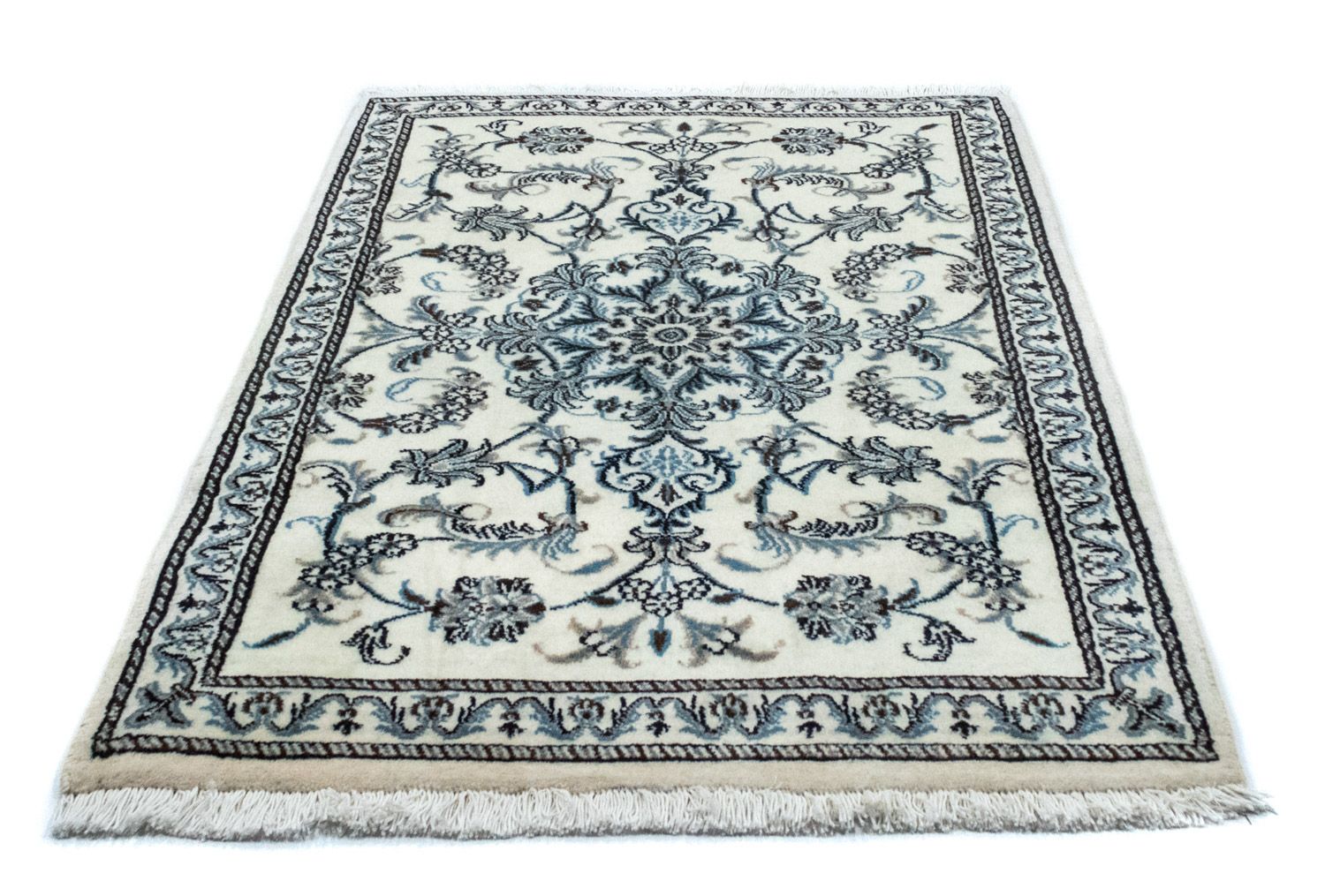 Perserteppich - Nain 130 x 90 cm - beige