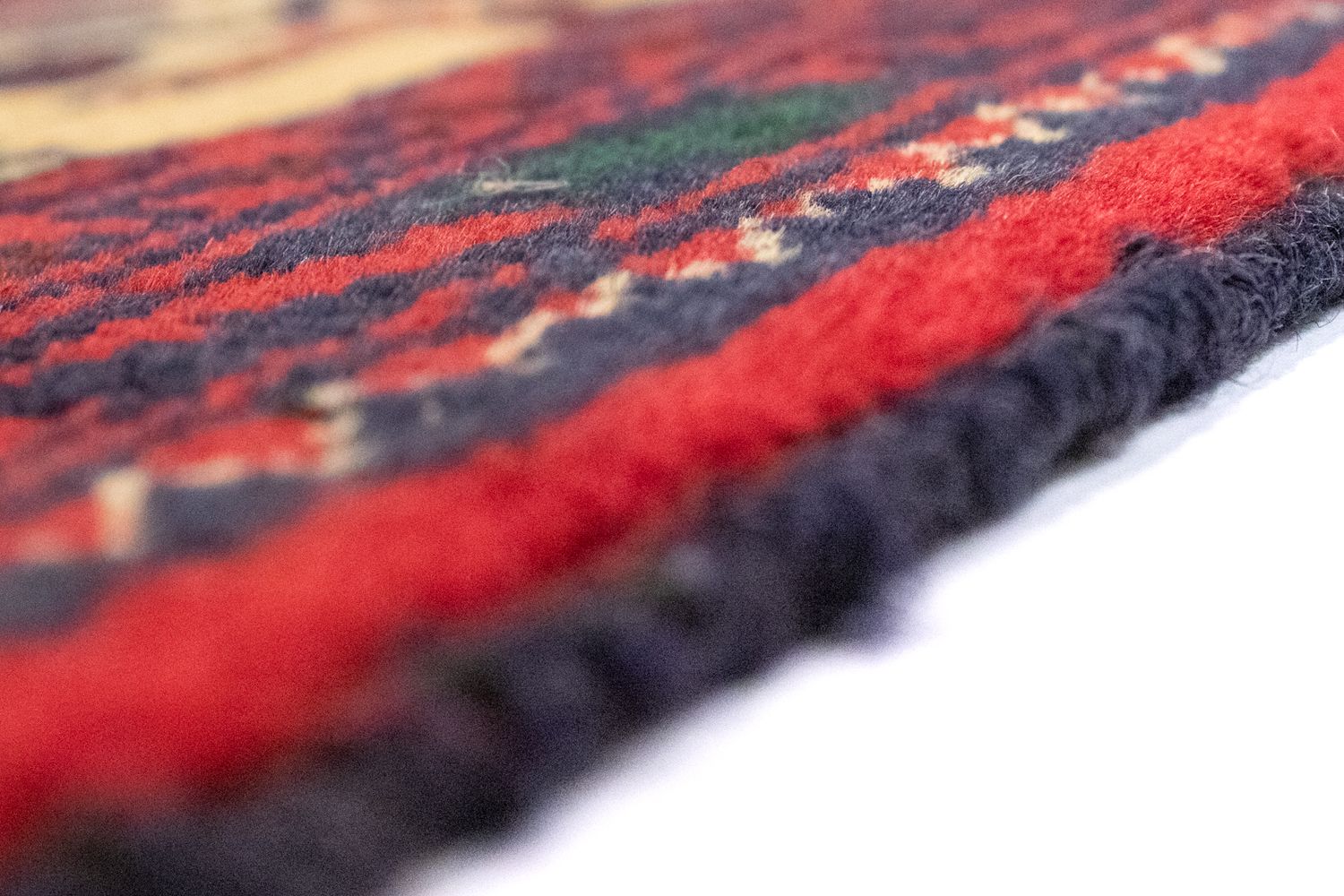 Afghan Teppich 143 x 105 cm - rot