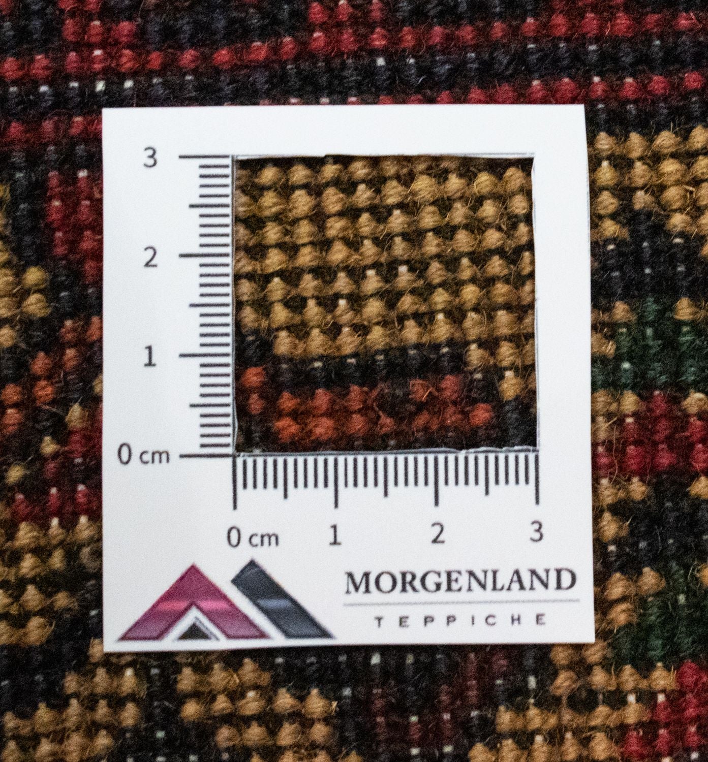 Afghan Teppich 143 x 105 cm - rot