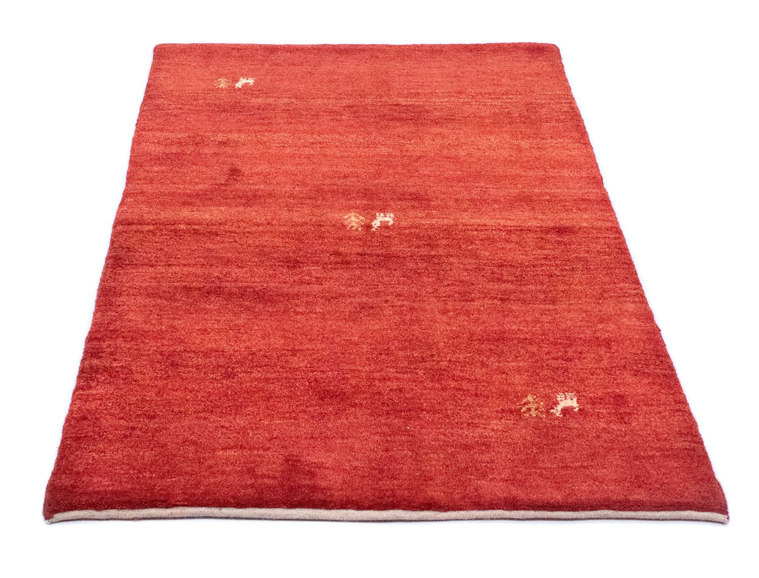 Gabbeh Teppich - Perser 145 x 100 cm - rot