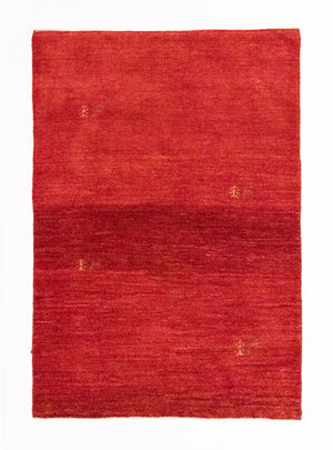 Gabbeh Teppich - Perser 145 x 100 cm - rot