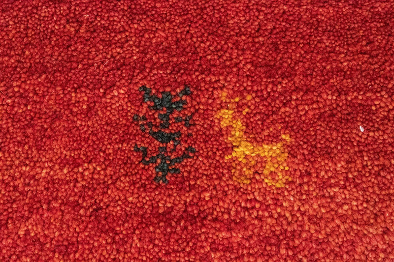 Gabbeh Teppich - Perser 147 x 99 cm - rot