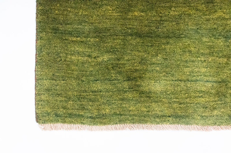 Gabbeh Teppich - Perser 133 x 92 cm - grün