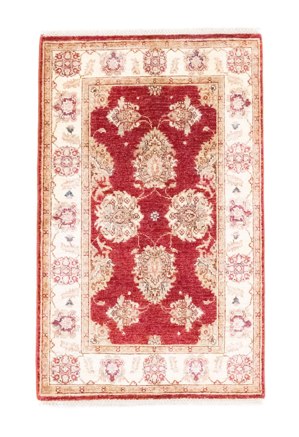 Ziegler Teppich 132 x 82 cm - rot
