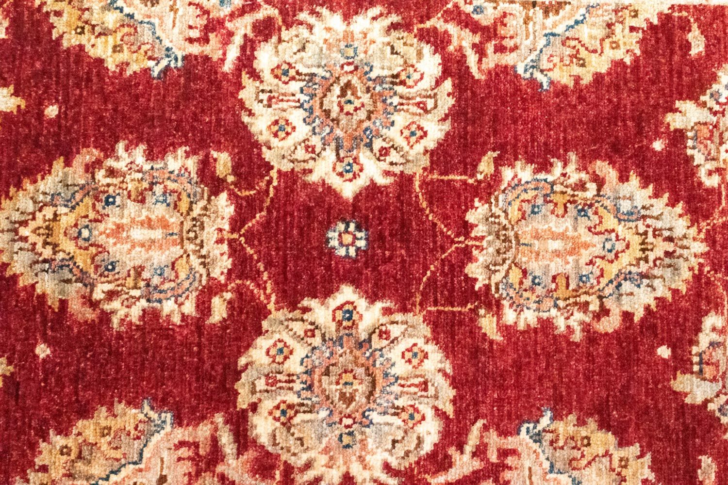 Ziegler Teppich 132 x 82 cm - rot