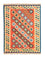 Kelim Teppich - Splash 200 x 155 cm - rot