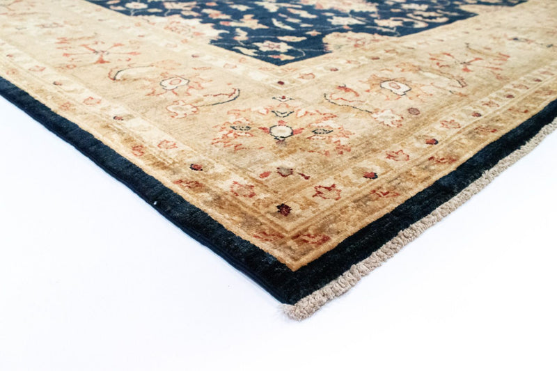 Ziegler Teppich 290 x 206 cm - blau