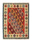 Kelim Teppich - Splash 205 x 153 cm - rot