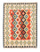 Kelim Teppich - Splash 205 x 155 cm - rot