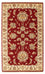 Ziegler Teppich 155 x 88 cm - dunkelrot