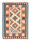 Kelim Teppich - Splash 172 x 120 cm - beige