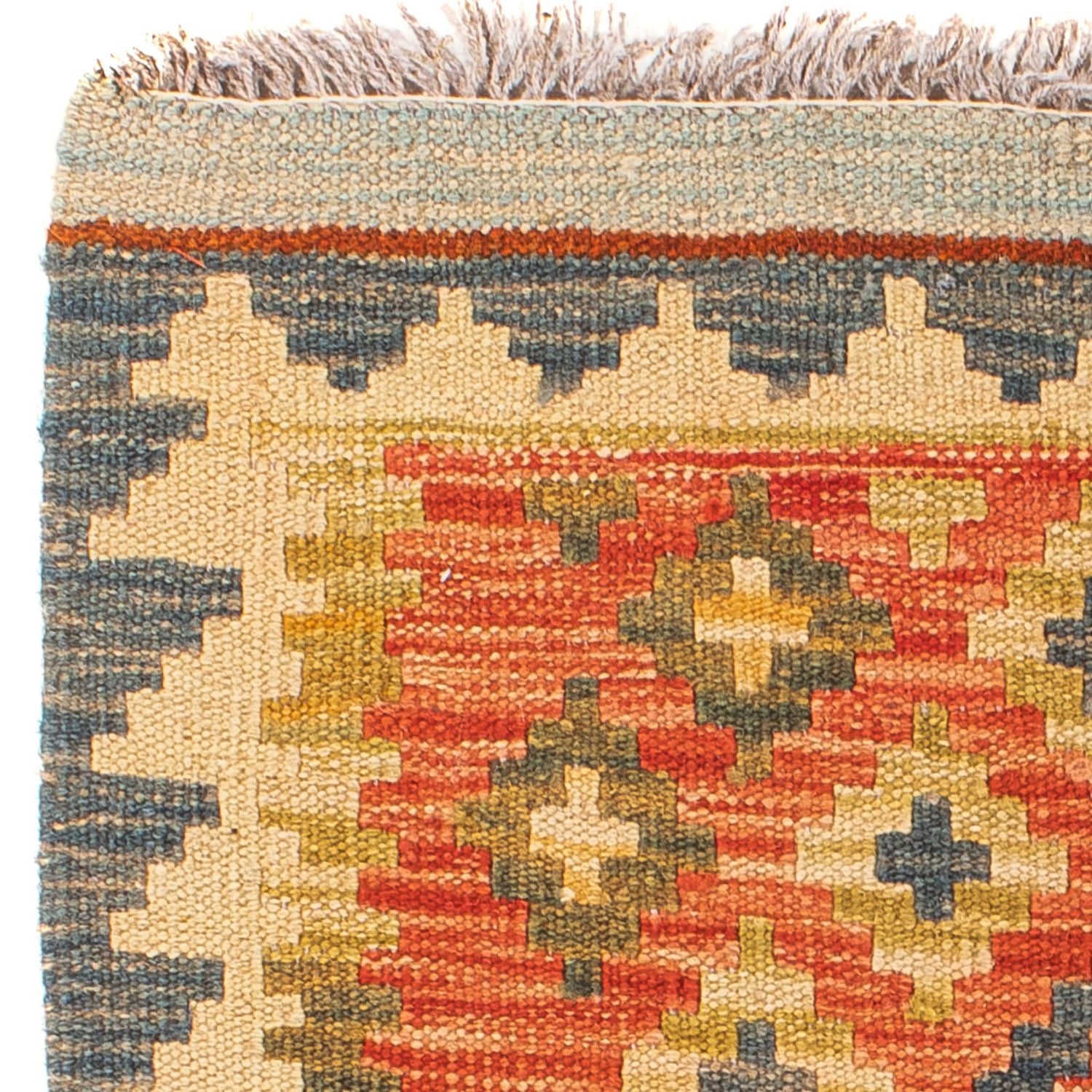 Kelim Teppich - Oriental 90 x 60 cm - mehrfarbig