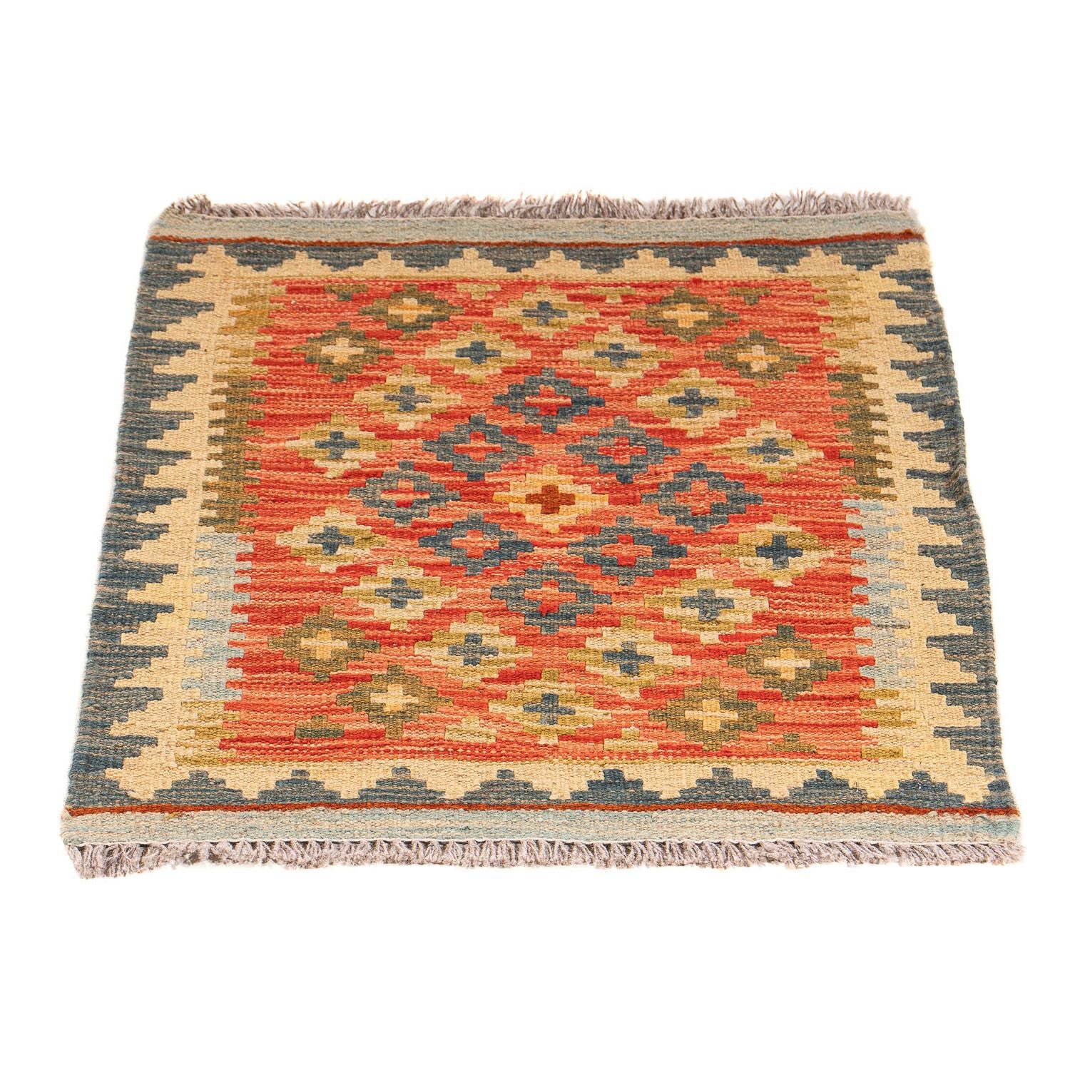 Kelim Teppich - Oriental 90 x 60 cm - mehrfarbig