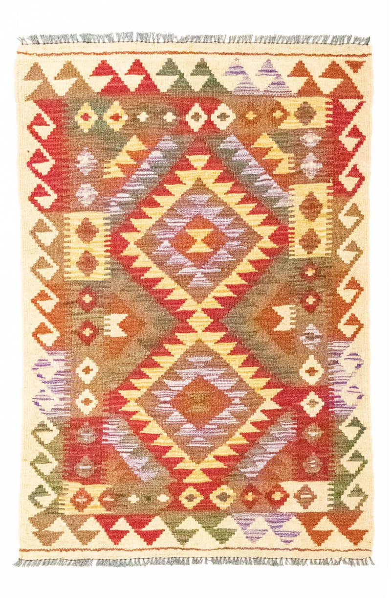 Kelim Teppich - Splash 117 x 75 cm - mehrfarbig