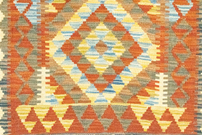 Kelim Teppich - Splash 117 x 78 cm - mehrfarbig