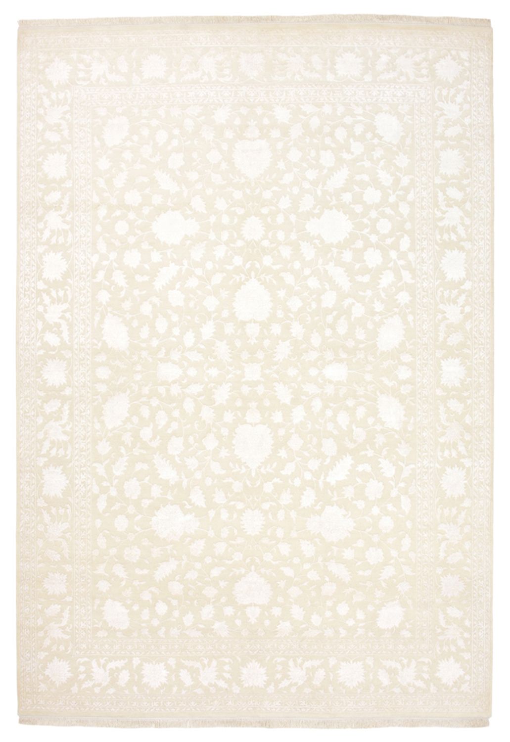 Orientteppich - 350 x 242 cm - weiß