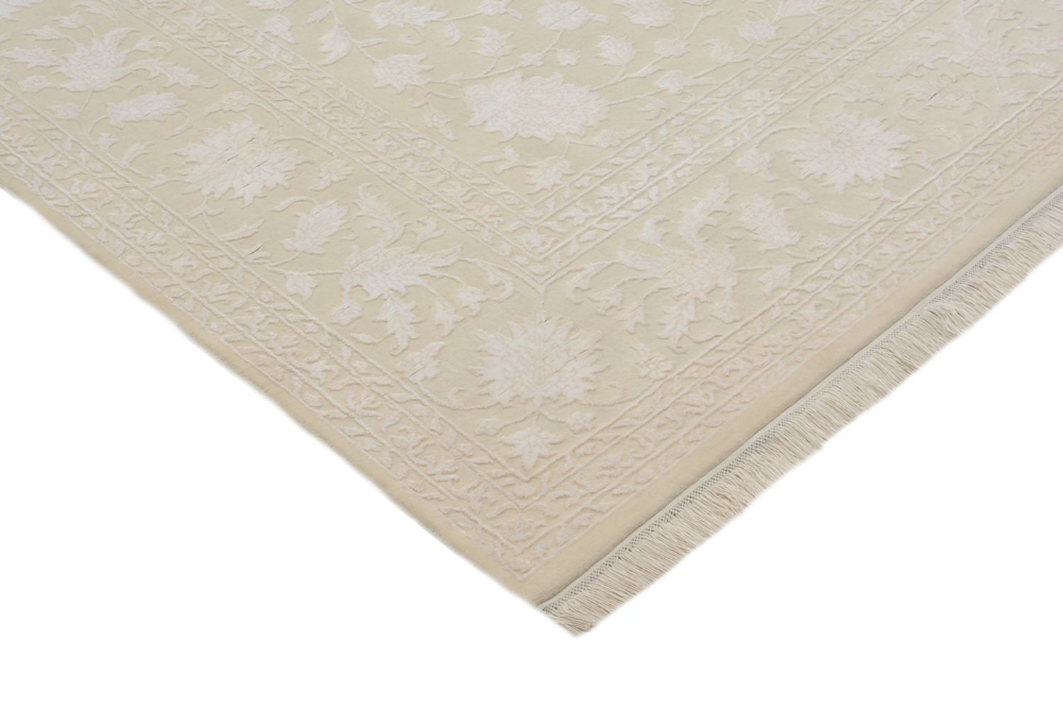 Orientteppich - 350 x 242 cm - weiß