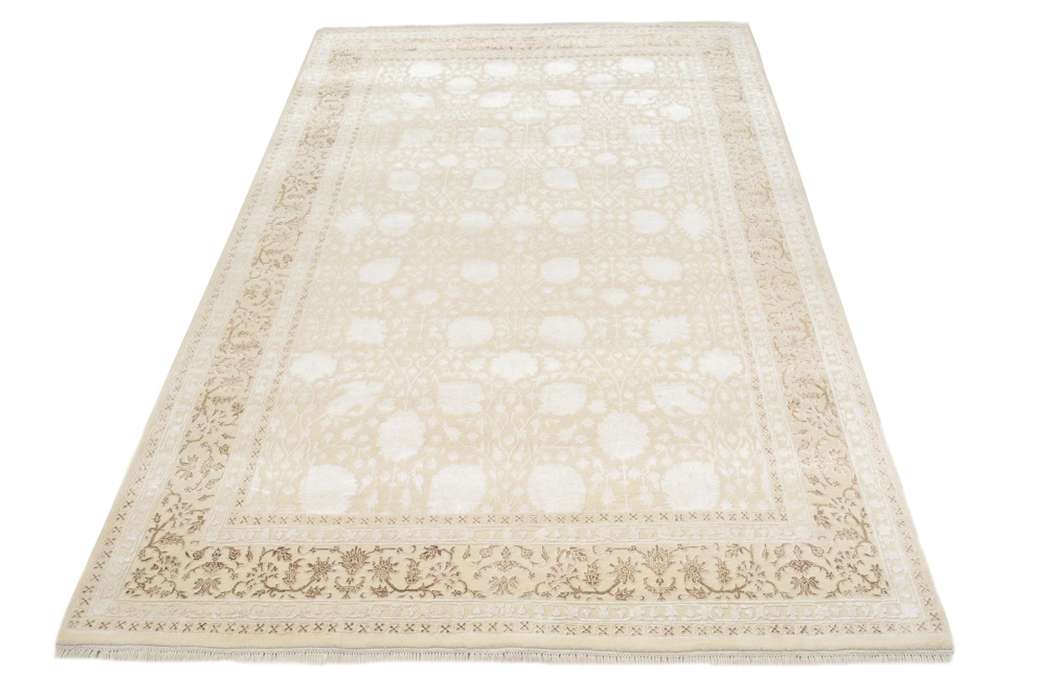 Orientteppich - 294 x 199 cm - creme