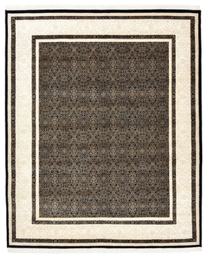 Orientteppich - 246 x 204 cm - anthrazit