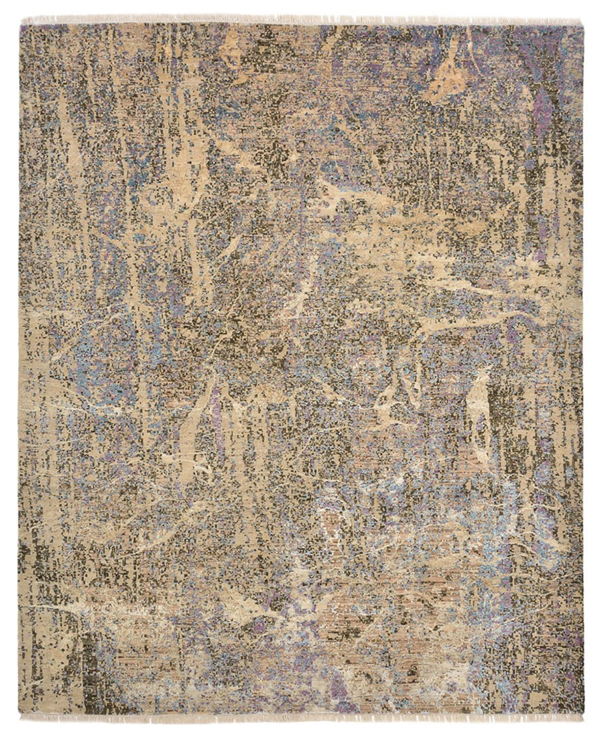 Designer Teppich - 302 x 246 cm - mehrfarbig