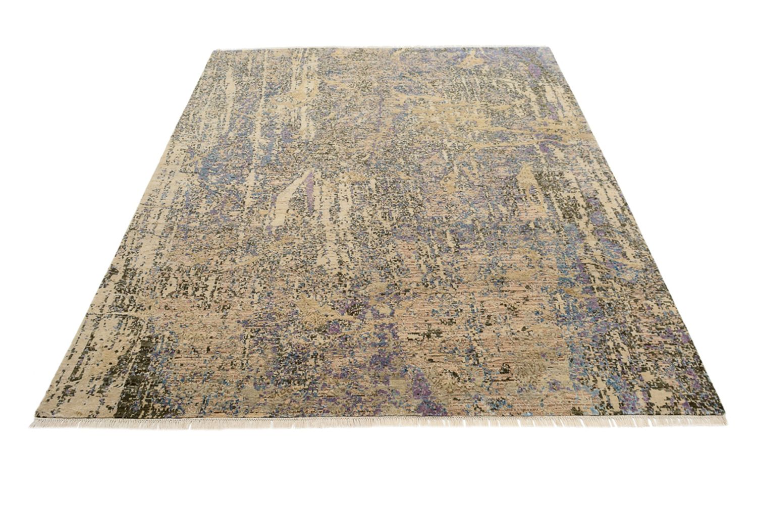 Designer Teppich - 302 x 246 cm - mehrfarbig