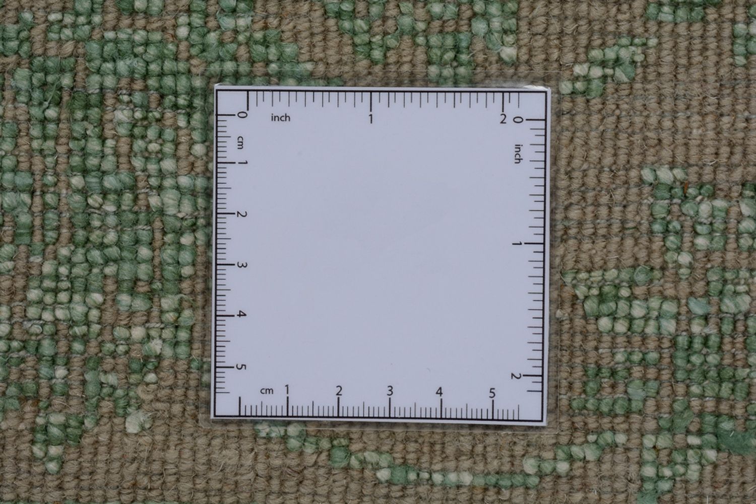 Designer Teppich - 326 x 248 cm - olivgrün