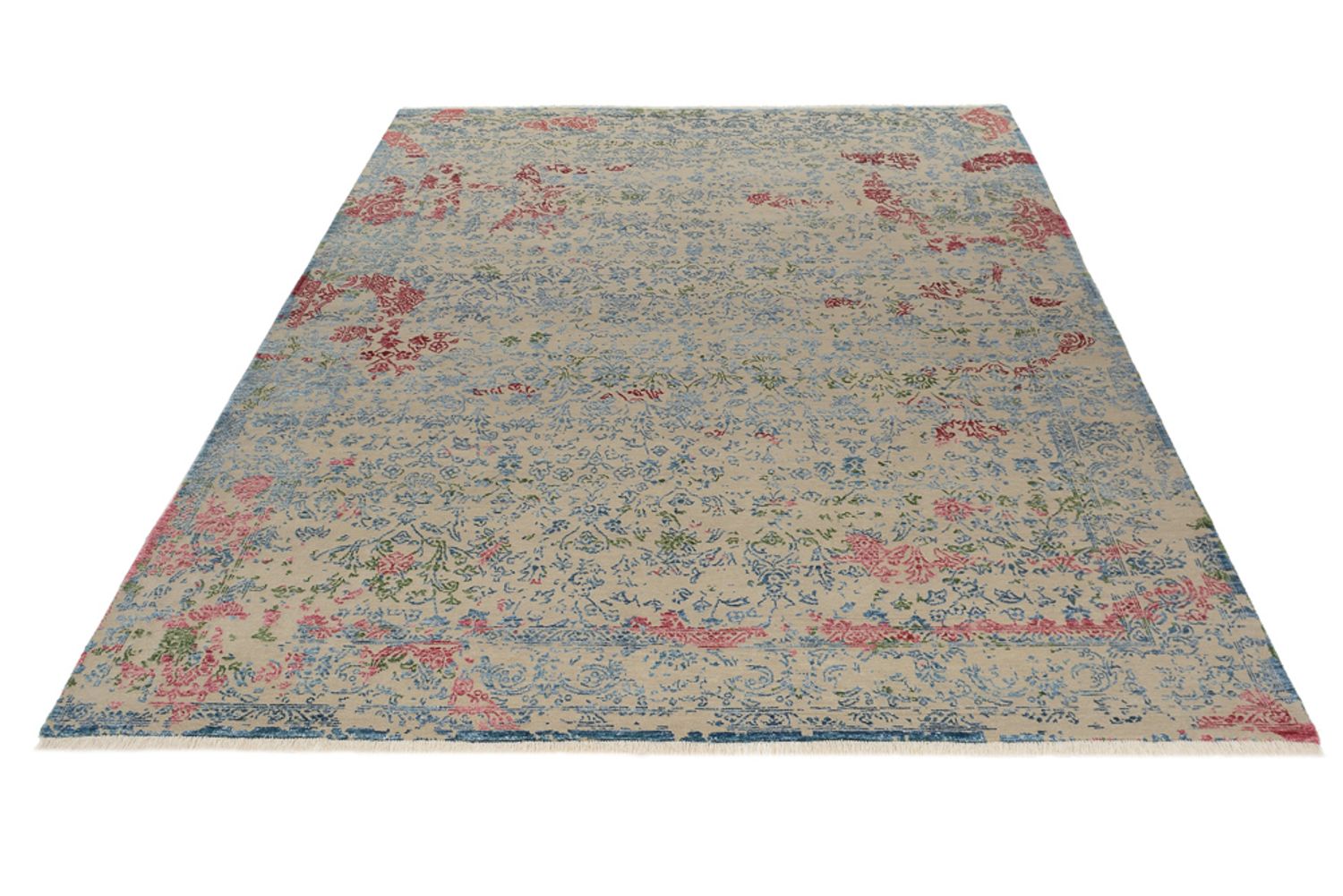 Designer Teppich - 295 x 244 cm - mehrfarbig