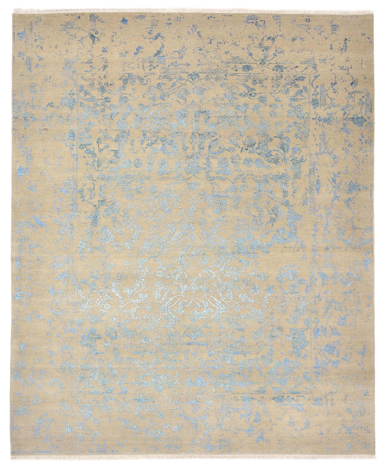 Designer Teppich - 294 x 240 cm - hellbeige