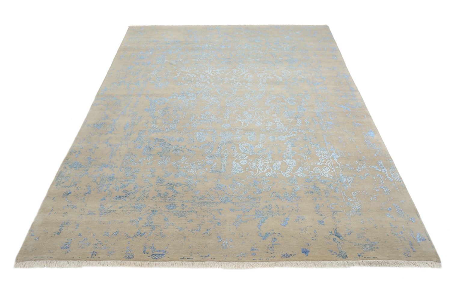 Designer Teppich - 294 x 240 cm - hellbeige