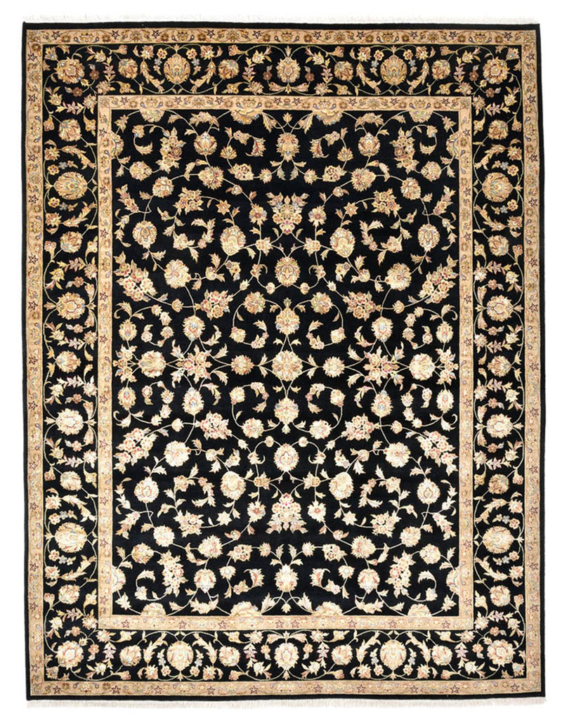 Orientteppich - Täbriz - 304 x 236 cm - dunkelblau