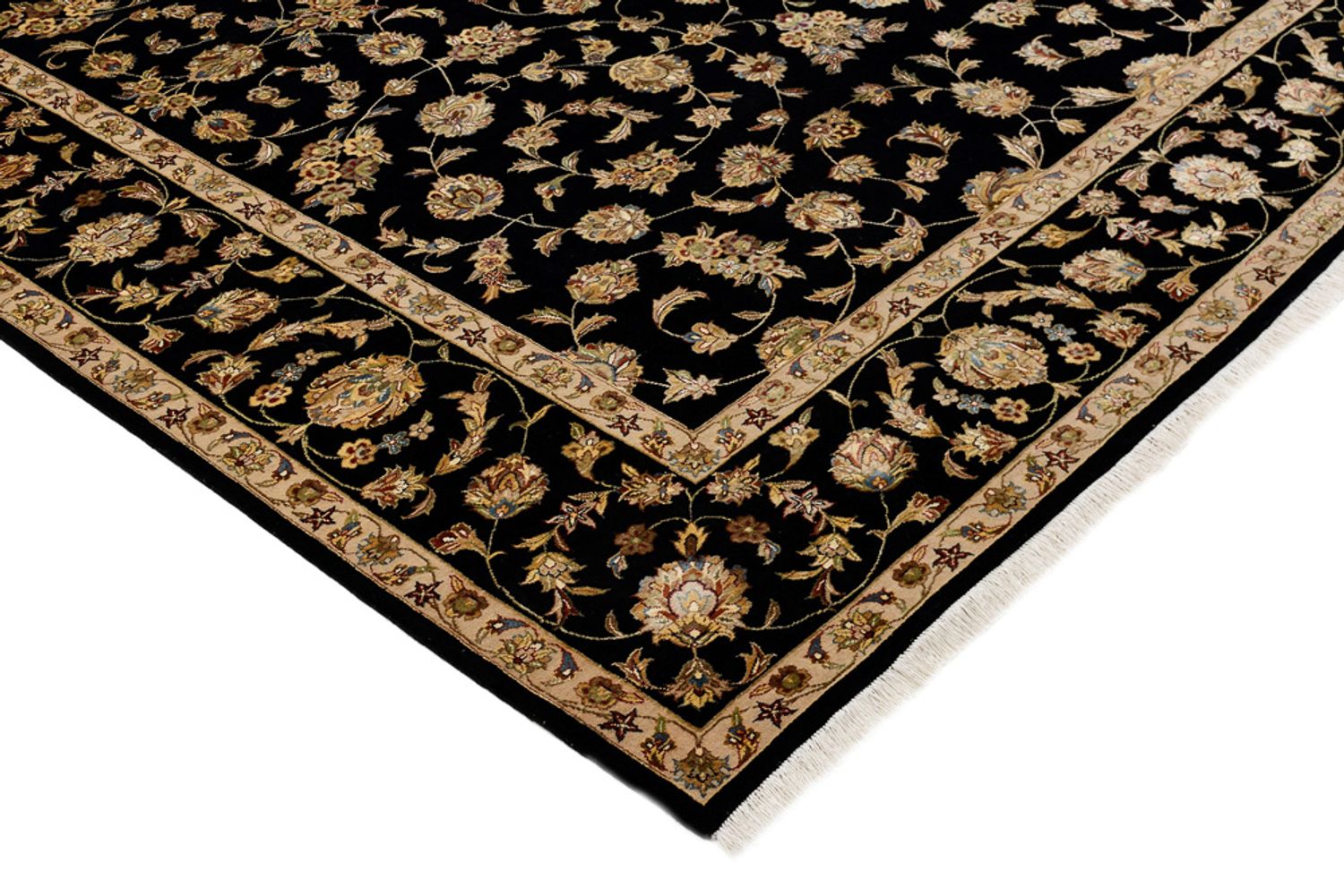 Orientteppich - Täbriz - 304 x 236 cm - dunkelblau