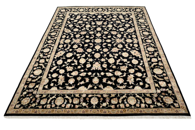 Orientteppich - Täbriz - 304 x 236 cm - dunkelblau