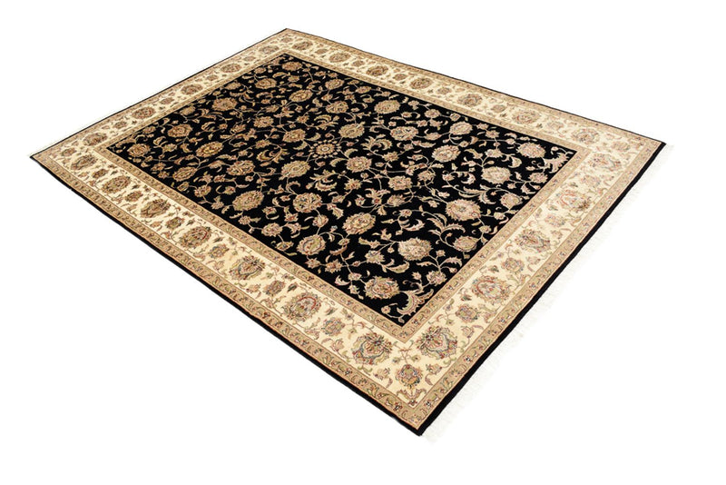 Orientteppich - Täbriz - 214 x 155 cm - dunkelblau