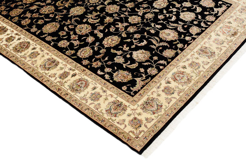 Orientteppich - Täbriz - 214 x 155 cm - dunkelblau