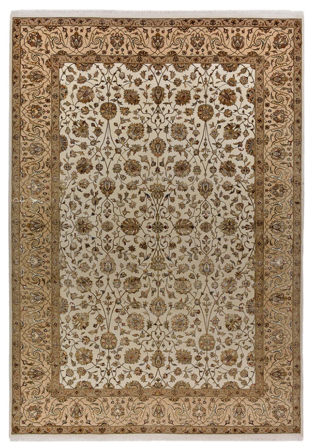 Orientteppich - Täbriz - 307 x 215 cm - creme