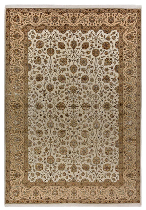Orientteppich - Täbriz - 307 x 215 cm - creme