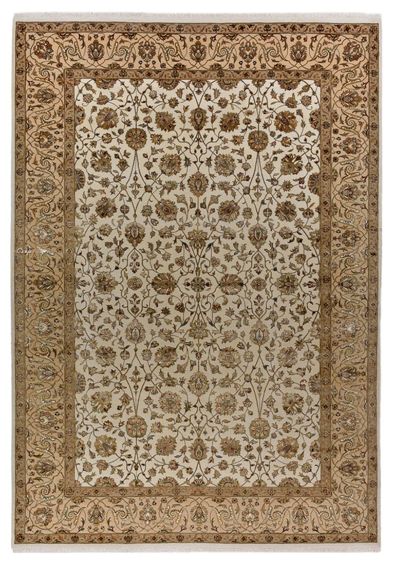 Orientteppich - Täbriz - 307 x 215 cm - creme