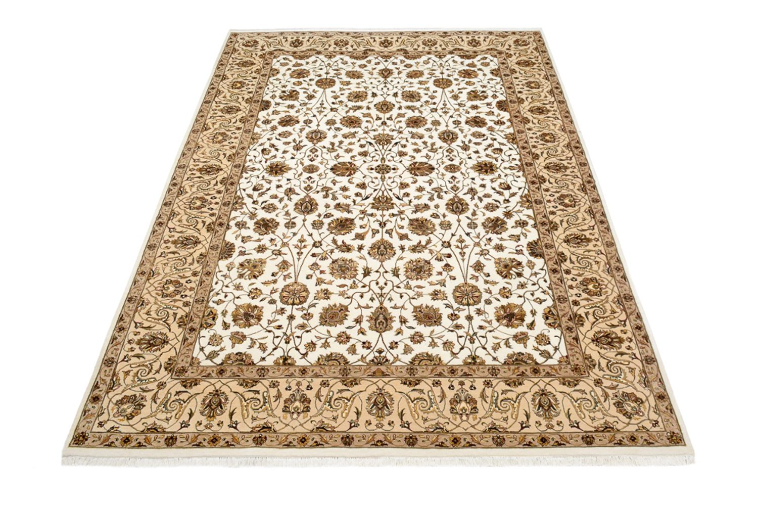 Orientteppich - Täbriz - 307 x 215 cm - creme