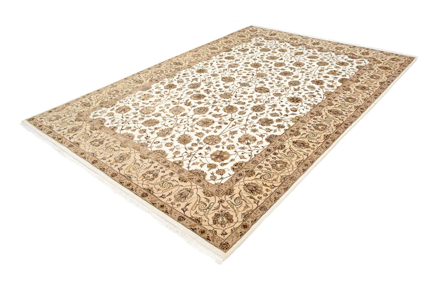 Orientteppich - Täbriz - 307 x 215 cm - creme