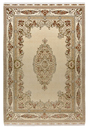 Orientteppich - Täbriz - 304 x 209 cm - creme