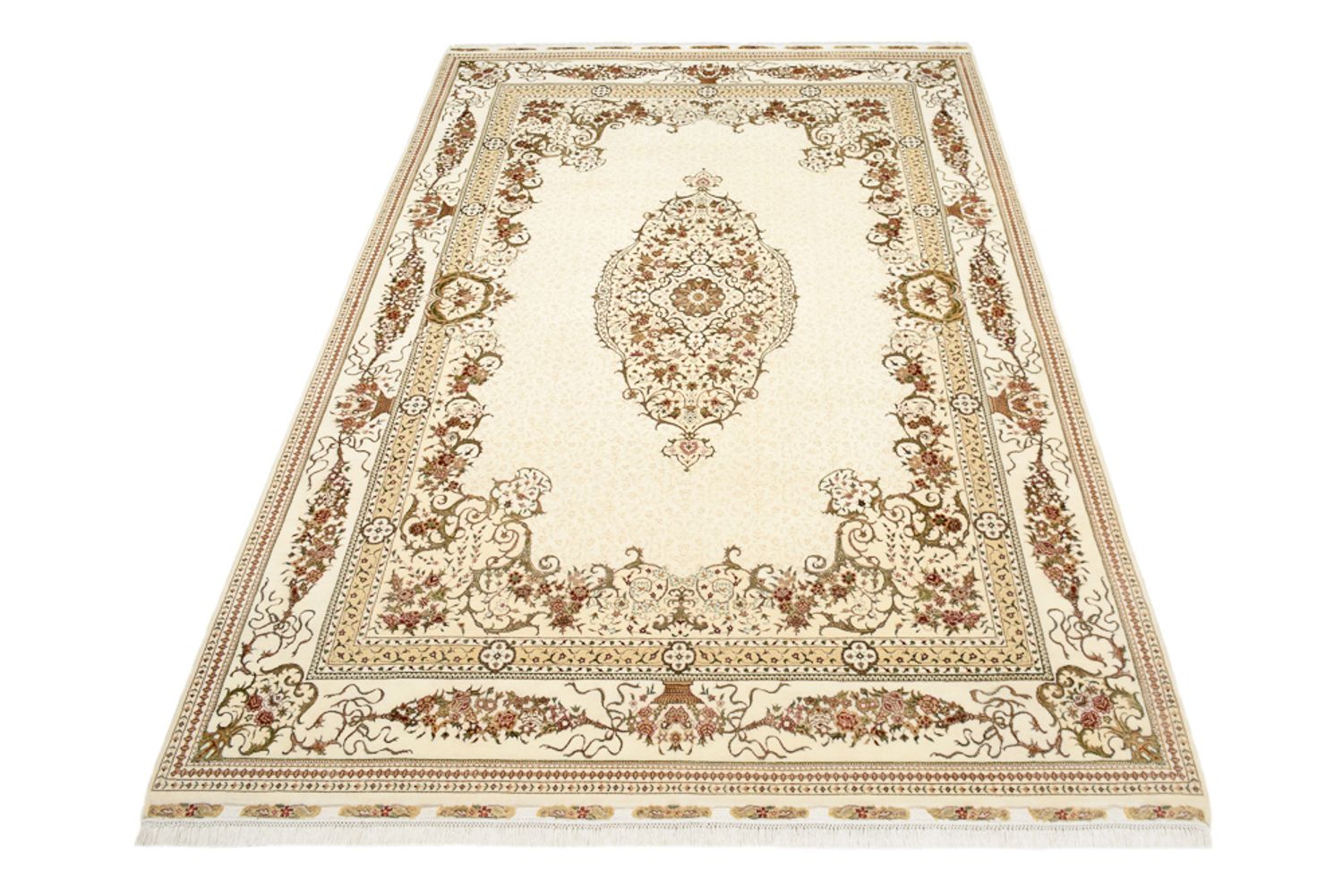 Orientteppich - Täbriz - 304 x 209 cm - creme