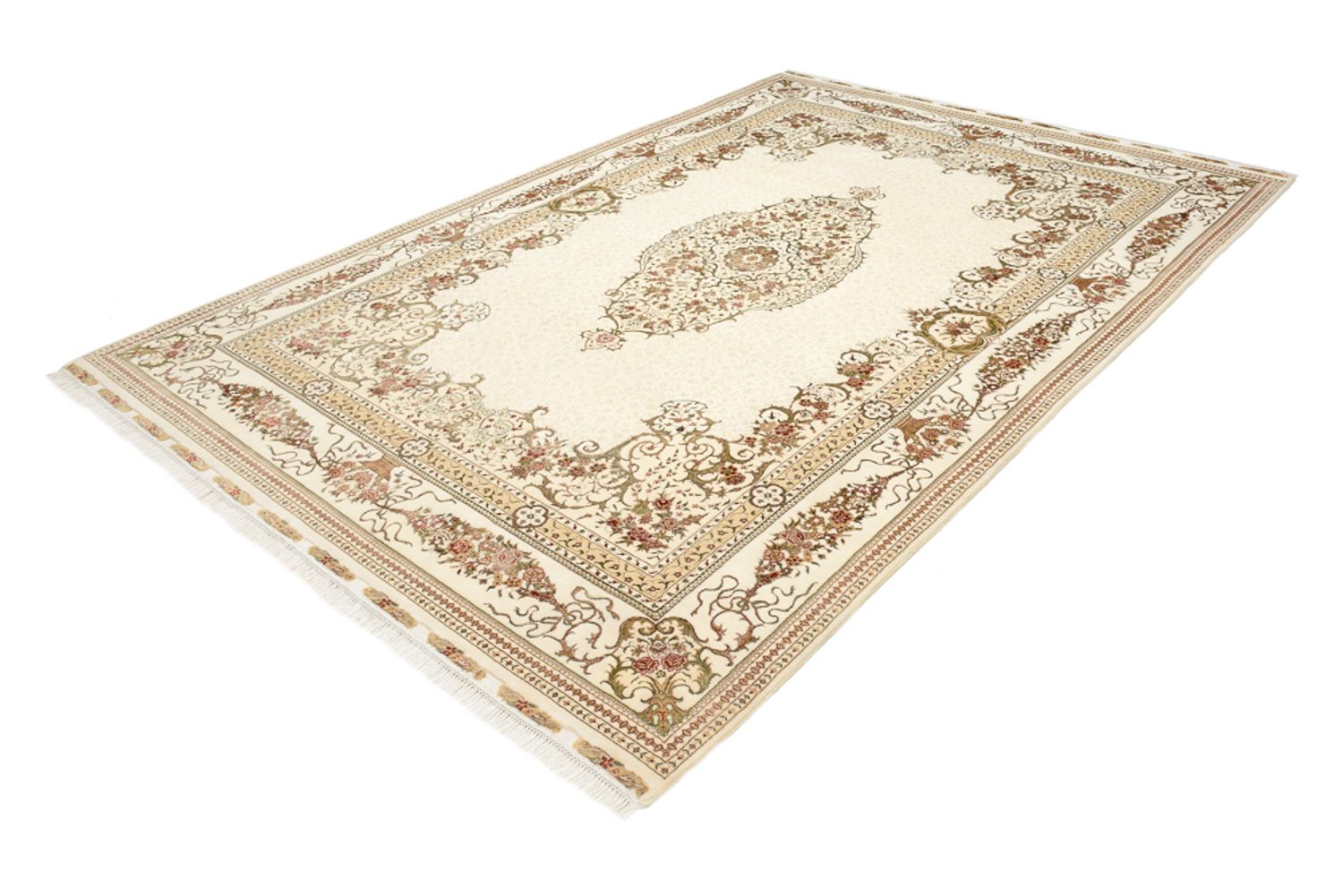 Orientteppich - Täbriz - 304 x 209 cm - creme