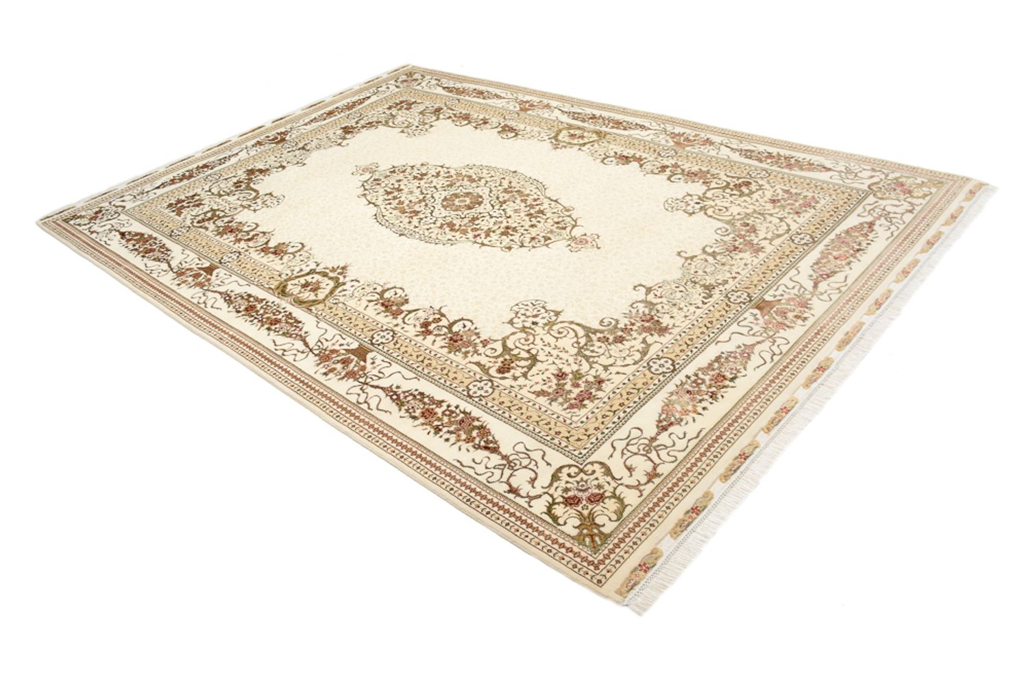 Orientteppich - Täbriz - 304 x 209 cm - creme