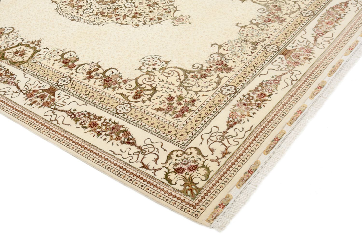 Orientteppich - Täbriz - 304 x 209 cm - creme