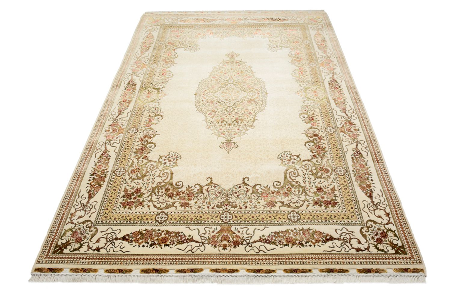 Orientteppich - Täbriz - 304 x 209 cm - creme